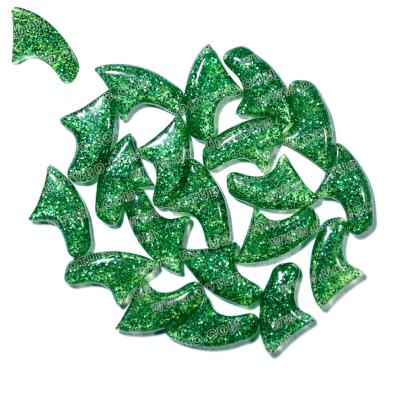 China 100PCS Viable Green Fashion Cat Nail Caps Soft Glitter Color Amazon Cat Nail Covers Cat Claw Caps With Free Glue And Applicator 4 Size for sale