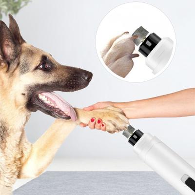 China Viable Hot Selling Electric Dog Nail Crusher Clippers Quiet Stepless Speed ​​Pet Nail Nail Trimmer for Large Medium Small Dogs for sale