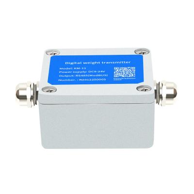 China Weighing Sensor KM-11 Single Channel High Precision 9-24V Digital Weight Transmitter Load Cell Amplifier for sale