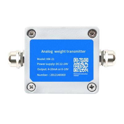 China High Accuracy Weight Transmitter KM-21 Single Channel 9-24V Digital Quantity Transmitter Digital Weight Transmitters Load Cell Amplifier for sale