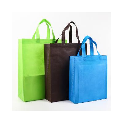 China Eco Friendly Wholesale Reusable Non Woven Shopping PP Bag , Recycled Non Woven Shopping Bag Custom Logo for sale