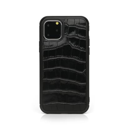 China Male/Female Shockproof Classic Cow Leather Mobile Phone Case for iphone 12/11 pro/11 pro max for sale