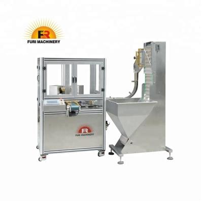 China CLOTHING LID Closure Cap WADDING LINER INSERTING Assembly MACHINE for sale