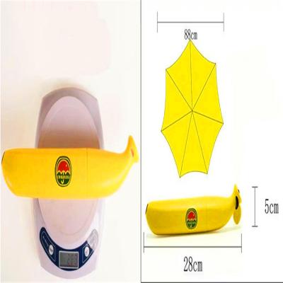 China Promotional Gift Banana Umbrella Anti-UV Rainproof With Outdoor Logo Printing Promotion Banana Umbrella Design Your Banana Umbrella for sale