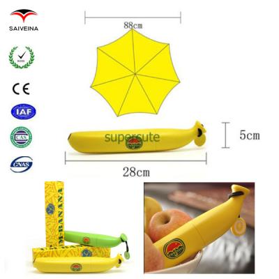 China New Sale Hot Style Windproof/Waterproof Umbrella Funny Banana Umbrella By China Manufacturer for sale