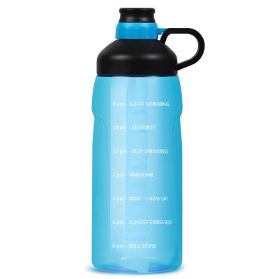 China Sprinkler Bottle Sports Drink Containers Large Capacity 2L ABS Environmental Protection Water Bottle With Lid for sale