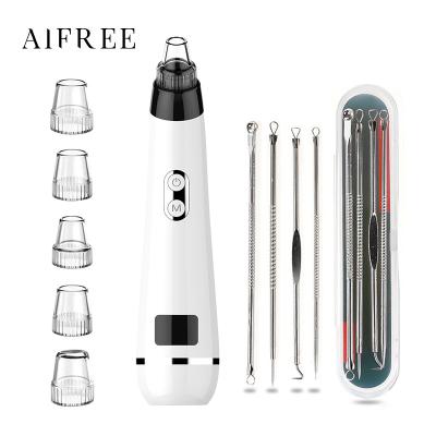 China New Acne Treatment AIFREE Pore Cleaner Tool Electric Blackhead Remover Vacuum For Nose Blackhead Remover Deep Vacuum for sale