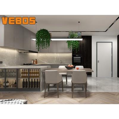 China Factory direct design waterproof custom modern sideboards and other kitchen cabinets wooden kitchen storage cabinets for sale