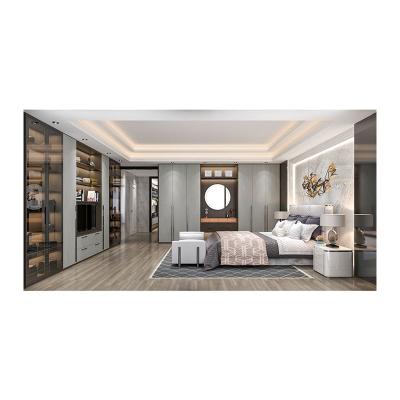 China Hot Sale Adjustable Multi Function Modern Bedroom (Other) Wooden Wardrobe For Apartment & Storage & Closet for sale