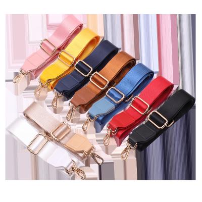 China Metal Nylon Shoulder Strap With Leather Ends Replacement Wholesale Cross - Body Bag Strap for sale