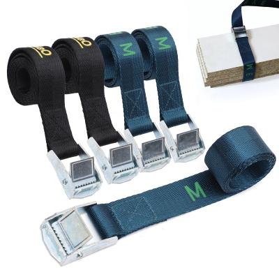 China Heavy Duty Cargo Control Cam Buckle Strap Motorcycle Strap Truck Cargo Lashing Tie Down Strap For Transport Packing for sale