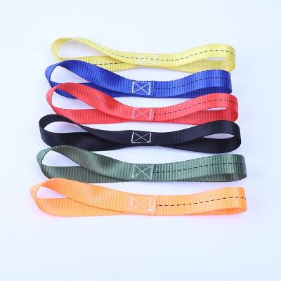 China Cargo Polyester Contral Cargo Extension Buckle Link Soft Down Strap for sale