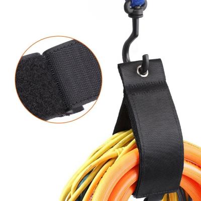 China Durable heavy-duty storage straps attach hook and loop rack extension storage straps for organizing hanging and storing for sale