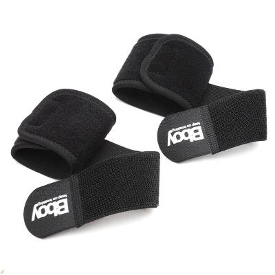 China Adjustable Weight Lfiting Bodybuilding Gym Fitness Powerlift Wristband Training Support Straps Belt Workout Weightlifting Wrist Wraps for sale