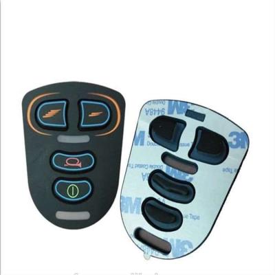 China Silicone Rubber Custom Silicone Button Rubber Keypad Silicon Keyboard for sale for sale