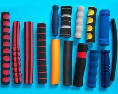 China SILICONE EPDM Sponge Foam Grip etc Rubber Grip PVC NBR Soft Protective Cavity Tube For Fitness Sports for sale