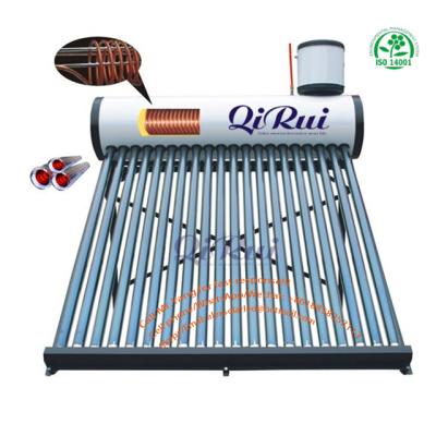 China Outdoor Copper Coil 200L 240L 300L 360L Sun Heated SUS304 Solar Water Heater for sale