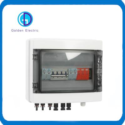 China PV4/1 4 Strings Solar PV Combiner Box 4 In 1 Out Plastic Combiner Box 15A for sale