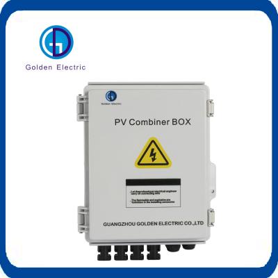 China Customized 4 Ways Solar PV Combiner Box 1 Output Channel 1000V PV Combiner Box for sale