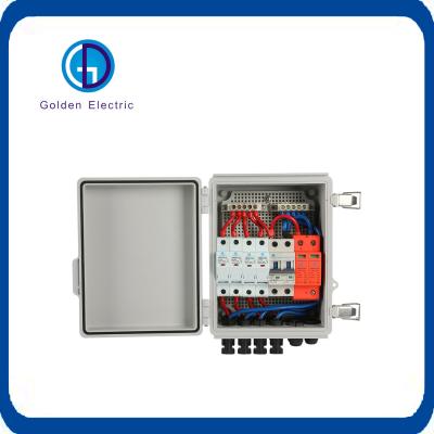 China Rianproof 6 String Pv Combiner Box 2 In 2 Out DC Solar Combiner Box IP65 for sale