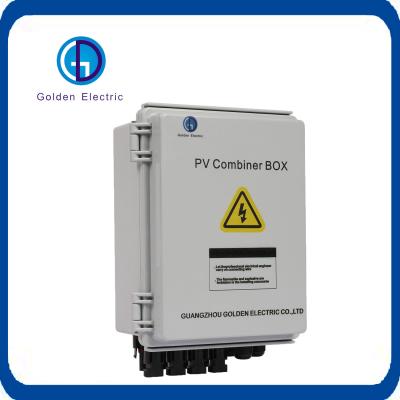 China DC 500V Outdoor Installation Solar PV Combiner Box For Anti Connection Protection for sale