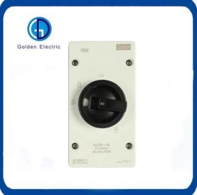 China Stable Operation Solar Isolator Switch Easy installation 1500V 32A For Home use for sale