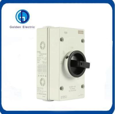 China Customizable IP66 Solar DC Isolator Switch Easy Operation with Real Time Detection for sale