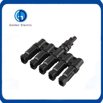 China PV004-T5 30A 5 tot 1 tak Solar Multiple PV Connector Mc4 Connectors voor zonne-PV-systeem Te koop