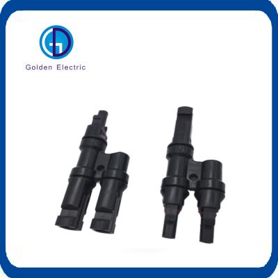 China Transmission Mc4 T Branch Connector For Electrical Signals II Safety Class for sale