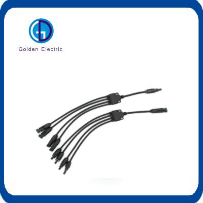 China Y Branch 4 To 1 1000v PV Wire Safety With High Temperature Resistance for sale