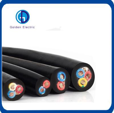 China 750V 3 Core 1.5mm2 Flexible Solar Panel DC Wire Rubber Insulated Sheathed for sale