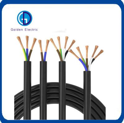 China Flexible Rubber Solar Panel Cables H07rn-F 1mm High Temperature Resistance for sale