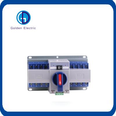 China 63A Dual Output Solar Automatic Transfer Switch Fire Resistance With Compact Structure for sale