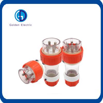 China Gd56p IP66 Removable Industrial Waterproof Plug For Straight Plug Installation for sale