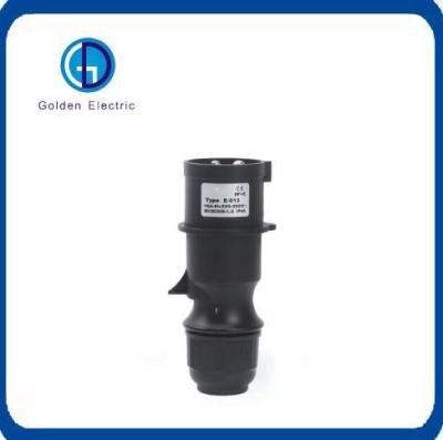 China Low Frequency Operating Frequency IP44 Industrial Plug Socket Connector Rated Current for sale