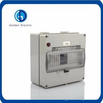 China 8 Way MCB Box 56CB8n Plastic Distribution Box IP66 MCB Switch Box With Control for sale