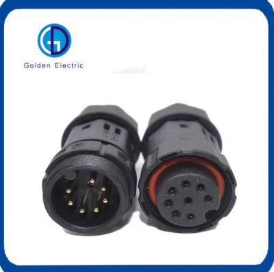 China M19 3pin IP68 Waterproof Industrial Plug And Socket For 3 Pin Cable for sale