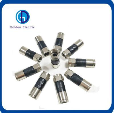 China Rg59 Coaxial Cable Male Connector Plug 500Hz IP67 Waterproof Panel Plug for sale