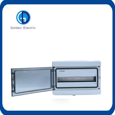 China Ha Series 18way IP65 Plastic Distribution Box Outdoor Surface Mounted for sale