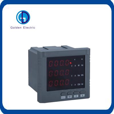 China Multifunctioneel digitaal paneelmeter LCD/LED-display Driefasig intelligent digitaal meter Te koop