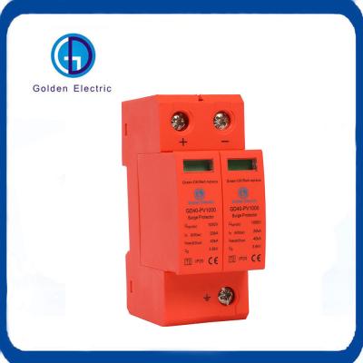 China 2p DC 600V 800V Surge Arrester Protector Solar Surge Protective Device voor PV-zonnestelsel Te koop