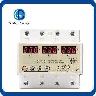 China Three-Phase Voltage/Current Protector with Adjustable High Voltage Samples US 1/Piece for sale