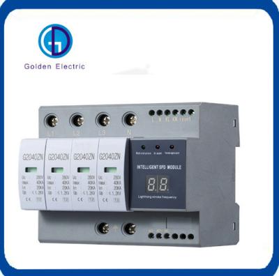 China PBT Engineering Digital Smart Surge Protector With PA66 Nylon Material for sale