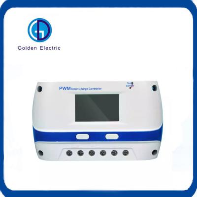 China PWM Charging Mode 10A 20A 40A 50A 60A Solar Panel Charge Controller with 2 USB Ports for sale