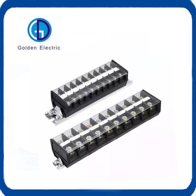 China DIN Rail Mount Terminal Blocks 60A 100A 200A Td Series Combination Screw Wire Connector for sale