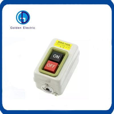 China Normal Open Metal Plastic Push Button Switch for Power Control in 3 Phase Box Button for sale