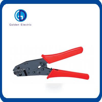 China Customization European Style 8 prime prime Ratchet Crimping Plier for PV Solar Cable for sale