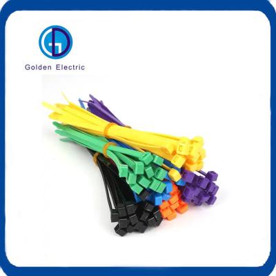 China 3.6mm Multi Color Nylon Cable Tie Erosion Resistant For Quick Cable Management for sale