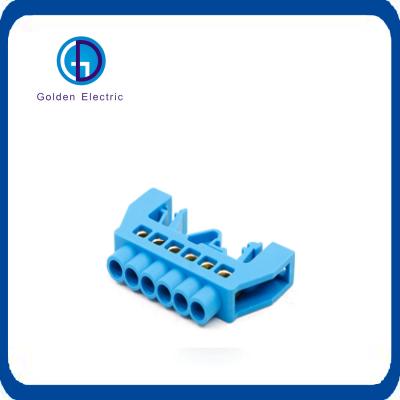 China Customized Copper Neutral Links Bus Bar DIN Rail Connecting Terminal Block for Cable for sale