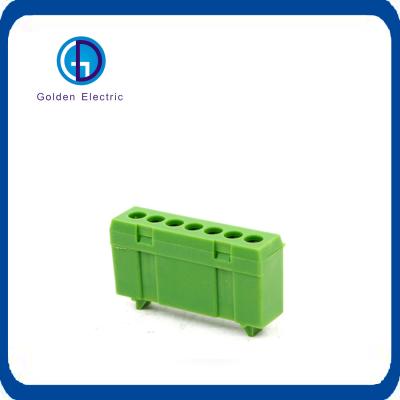 China Terminal Species Screw Connection Electrical Ground Terminal Block with Holder 63A 125A for sale